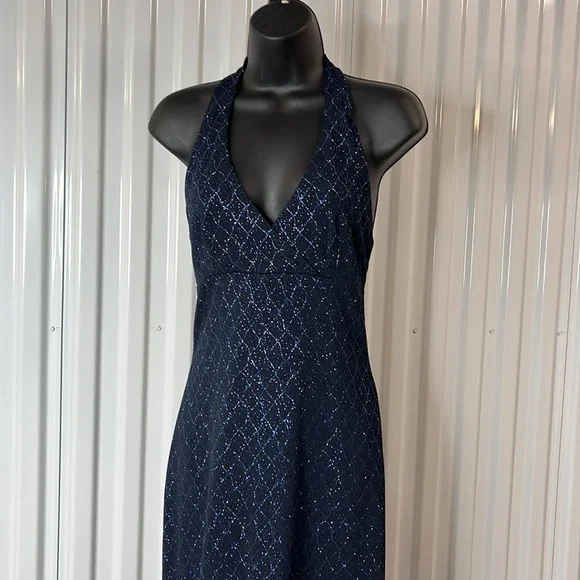 Jodi Kristopher | Dresses | Jodi Kristopher Halter Evening Dress Preowned |  Poshmark
